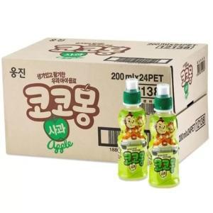 코코몽 키즈 음료 사과맛 200ml x 24병 x 2박스