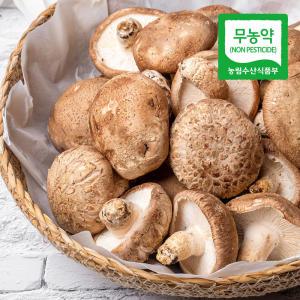 (엉클팜)논산 무농약 표고버섯 1kg (가정용)