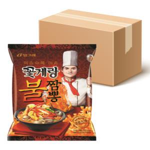 빙그레 꽃게랑 불짬뽕 70g, 16개 1BOX