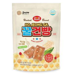 호정가 꿀건빵 80g / 달콤하고 고소한 별미 간식