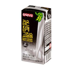 삼육 검은참깨 고칼슘두유 190mlx96입