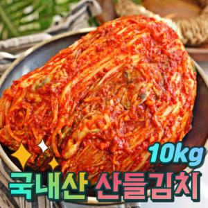 고인돌 국내산 산들김치 생김치 포기김치 HACCP 10kg