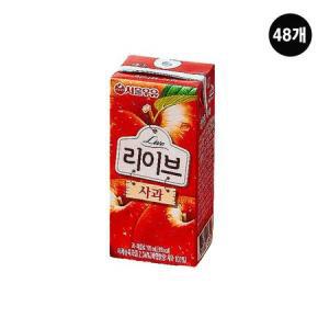 서울우유 리이브 사과 190ml x 48입(24입+24입)