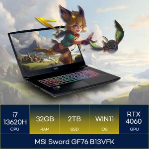 MSI GF시리즈 Sword GF76 B13VFK (RAM 32GB_SSD 2TB_WIN11)_마우스증정 AN