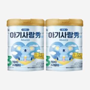 남양유업 아기사랑수 3단계 750g 2개