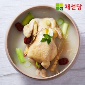 [NS홈쇼핑][채선당] 국내산 닭으로 만든 인삼삼계탕 1kg x 2[33240108]