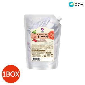 [기타]청정원 토마토와 레드페퍼 아라비아따 스파게티 소스 2kg x 5봉