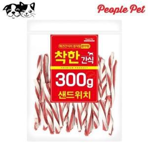 피플펫 착한간식 샌드위치 300g (강아지 간식) (WF3AFDA)