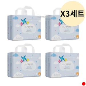 엘프레리 에어씬 팬티 기저귀 대형 (L) 34p X12팩