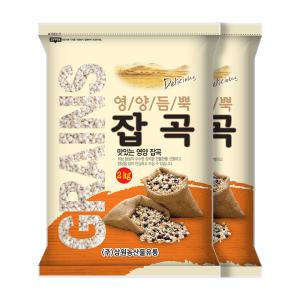 [삼원농산] 늘보리(겉보리쌀) 2kg 2개 ( 4kg ) 2024년 햇 보리