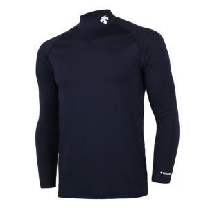 [DESCENTE] S8221ZCO03 NVY0 하프넥 루즈핏 언더셔츠NAVY