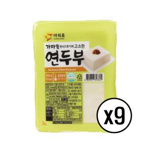 아워홈 연두부 250g x 9개