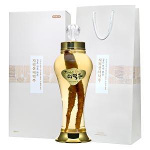 운경 지리산더덕주 선물세트 25도 1000ml 전용케이스 + 전용쇼핑백