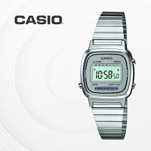 카시오 CASIO 여성용 메탈 빈티지 전자 손목시계 LA670WA-7