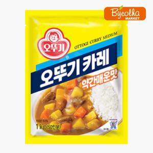 오뚜기 카레 (약간매운맛) 1kg_업소용 대용량 식당용 급식 분식 인도