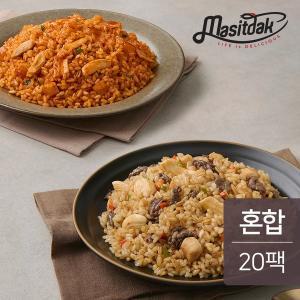 [맛있닭]점보 닭가슴살 볶음밥 혼합 350g 20팩