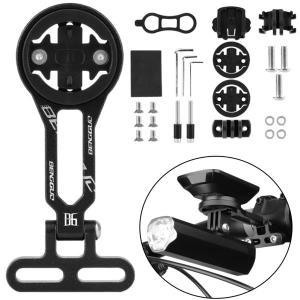 자전거 컴퓨터 카메라 거치대 알루미늄 합금 핸들 바 마운트 장비, 가민 iGPSPORT용 산악 도로 사이클링 브