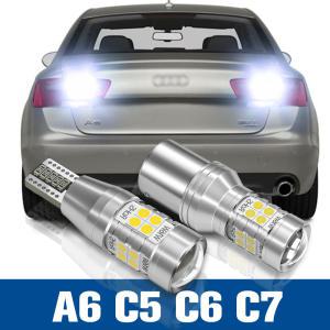 Audi A6 C5 C6 C7 1997-2014 2005 2006 2007 2008 2009 2010 2011 2012 2013 2x LED 후진등 백업 램프 액세