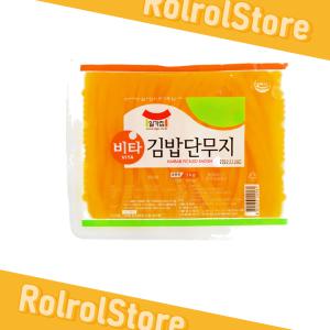 일미농수산 일가집 비타 김밥단무지 3kg 4개/box (총 12kg)