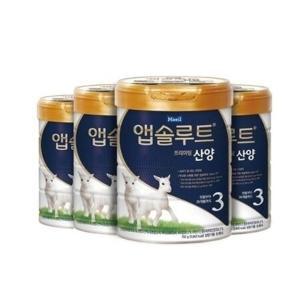 매일 앱솔루트 산양분유 3단계 750g x 4캔