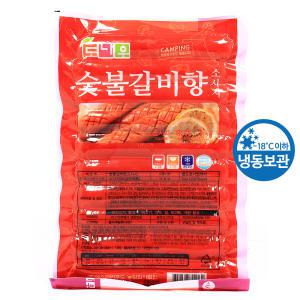 도나우캠핑 숯불갈비향소시지 1kg /냉동