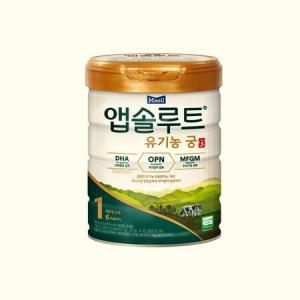 앱솔루트 유기농 궁 1단계(0~6개월) 800g x 6캔