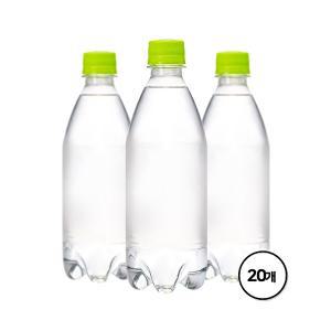 [풀무원샘물]풀무원 탄산수 브리지톡 플레인eco(무라벨) 500mL X 20병