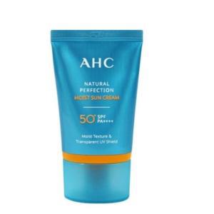 AHC 선크림 내추럴 퍼펙션 모이스트 선크림 (SPF50+)