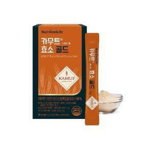 뉴트리원 카무트(R) 브랜드 밀 효소 골드 3g 30포 3박스