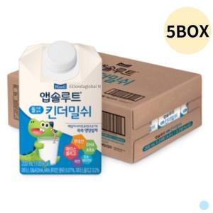 매일 앱솔루트 아기 영양간식 킨더밀쉬 200ml 24팩 X5