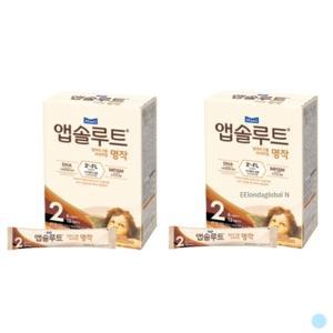 앱솔루트 명작 2FL 아기 분유 스틱 2단계 14g 20포 X2