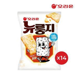 [오리온][100프로국산쌀] 오리온 뉴룽지(124g) x 14개