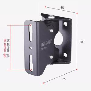 범용 강력 사운드 스피커 벽 마운트 브래킷 거치대 1 홀 2 스위블 틸트 메탈, GU20, 20kg, 개, 신제품