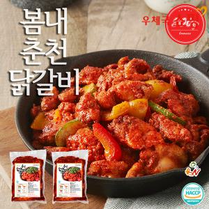 [우체국쇼핑][봄내푸드] 봄내춘천닭갈비 500g×2팩