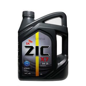 ZIC X7 LPG 5W30 지크 엘피지전용 엔진오일 4리터