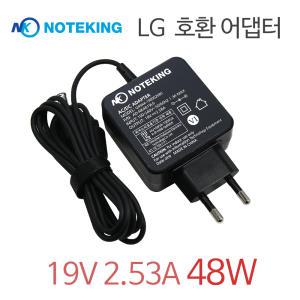 LG 모니터 29UM58 29UM58A 19V 2.53A 48W (6.5X4.4) 호환 일체형 아답터 전원 어댑터