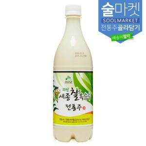 [품질보장]조은술 세종 괴산 찰옥수수주 6도 750ml_막걸리형 전통주