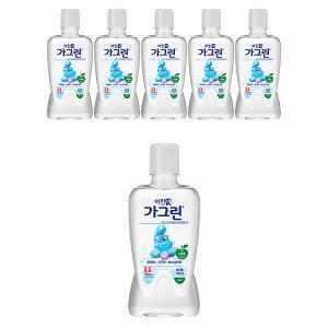 가그린 어린이 구강청결제, 사과향, 380ml, 6개