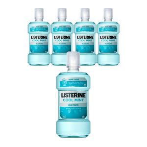 리스테린액 쿨민트 마일드, 750ml, 5개