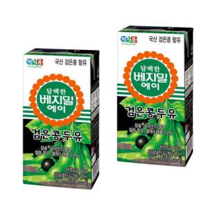 정식품 담백한 베지밀A 검은콩 190ml x 96팩