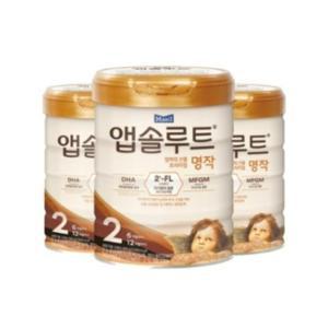 매일 앱솔루트 프리미엄 명작 2단계 (6~12개월) 800g X 4캔 속편안한분유 _ma