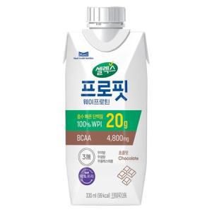 셀렉스 프로핏 웨이프로틴 드링크 초콜릿 330ml 36개