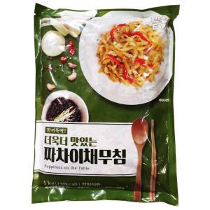 반찬단지 짜사이채 무침 1Kg 10개 궁채 줄기상추 짜사이 이강산닷컴