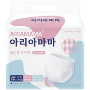 아리아마마 팬티형 성인용기저귀 프리미엄 대형, 4팩