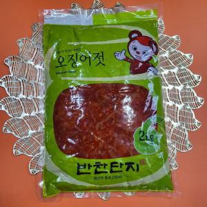 반찬단지 오징어젓 2kg (PE)