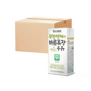 파스퇴르 무항생제 바른목장우유 190ml x 24팩