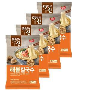 동원 면발의신 해물칼국수 236g x 4 칼국수면