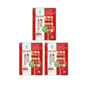 청정원 소시지랑 떡이랑 440g(4입) x 3봉 (총 12개입) 소떡소떡