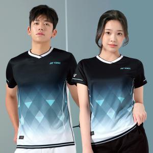 요넥스 243TS003M-24F1 243TS004F-24F2 남성 여성 반팔 티셔츠