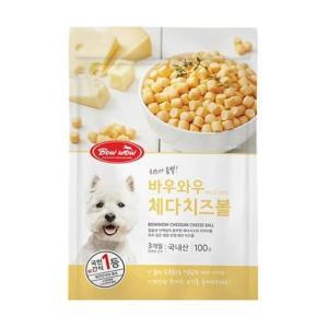 바우와우 치즈볼 (체다치즈) 100g (WF3E733)